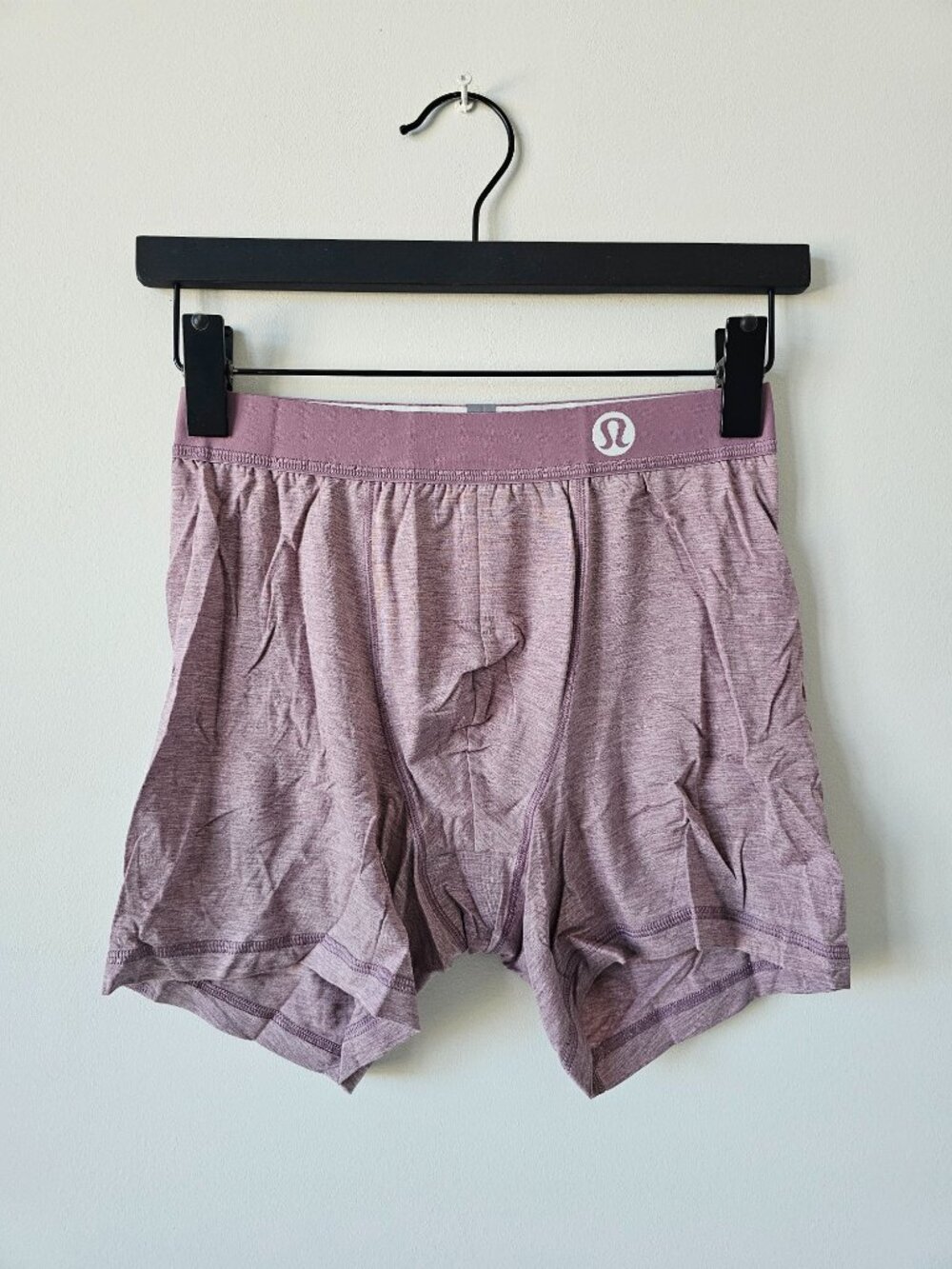 2 x NIB LULULEMON CVHR Heathered Rover Pink Always In Motion Boxer 5" Large
